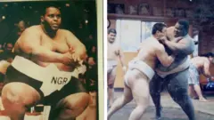 Emeka Okeke Sumo Wrestling