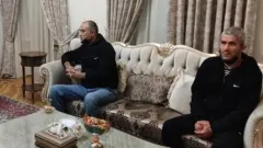 دو راننده ایرانی که آزاد شدند