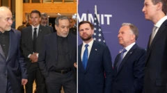 الوفدان الأمريكي والإيراني 
