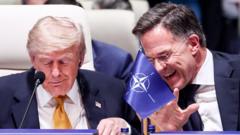 トランプ氏の文句は「家族の口論」のようなもの　NATO事務総長がBBCに説明
