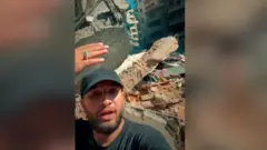 فعال رسانه‌ای حامی حکومت ایران: اینجا به نیروی انسانی نیازی نیست، اسرائیل با موشک‌ می‌زند و می‌رود