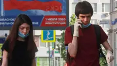 Москва во время ослабления ограничений, введенных из-за пандемии