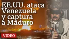 EE.UU. ataca Venezuela y captura a Maduro