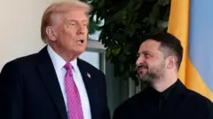 Đội ngũ của Tổng thống Zelensky hy vọng sẽ sắp xếp được một cuộc gặp với Tổng thống Trump vào tháng 11 (ảnh tư liệu)