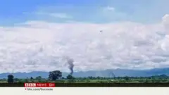 နှမ်းခါးရွာကို စစ်ကောင်စီ လေကြောင်းကနေ တိုက်ခိုက်