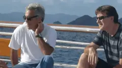 Джеффри Эпштейн и Питер Мандельсон на яхте