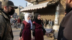 Humus kenti sokağa çıkma yasağı uygulanan Suriye kentlerinden biriydi. Fotoğraf 26 Aralık'ta çekildi