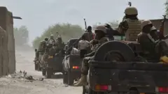 Nigerian troops fighting Boko Haram