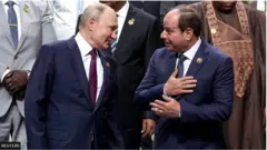 عبد الفتاح السيسي وفلاديمير بوتين
