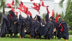 Photo of graduating students