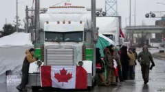 ਕੈਨੇਡਾ ਵਿੱਚ ਟਰੱਕਾਂ ਦੀ ਹੜਤਾਲ