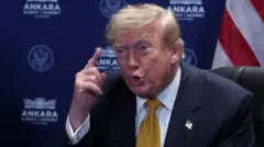 Presiden AS Donald Trump di KTT NATO