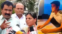 प्रणव  कराड आणि त्याचे आई-वडील