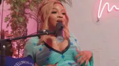 Nigeria media personality Toke Makinwa