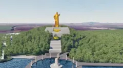 అమరావతి, ఆంధ్రప్రదేశ్, ఎన్టీఆర్ విగ్రహం