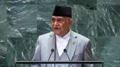 राष्ट्रसङ्घको महासभामा केपी शर्मा ओली 