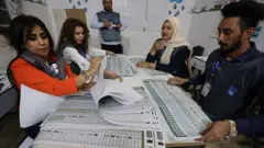 Irak'ta oy sayımı 