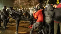 トルコの抗議デモ