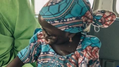 A girl suffering from noma disease