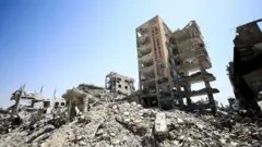 восточная окраина города Газа в 2024 году