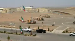 তেহরানের ২৫০ কিলোমিটার দক্ষিণে নাতাঞ্জ ইউরেনিয়াম সমৃদ্ধকরণ কেন্দ্র (৩০ মার্চ, ২০০৫ সালে তোলা ছবি)