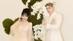 लाउरा देङ र उनका ब्रिटिश प्रेमी चार्ल्स थोमस
