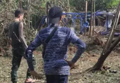 မေလ ၂၇ ရက်မှာ စစ်တပ်လေကြောင်းတိုက်ခိုက်ခဲ့တဲ့ စခန်းကို သွားရောက် ကြည့်ရှုခဲ့တဲ့ ရေးဘီလူး