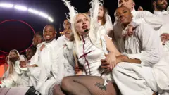 Леди Гага во время концерта