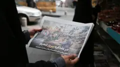 تصویر روزنامه همشهری/ در مذاکره پیروز شدیم
