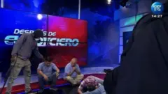 एक्वडोरमा टेलिभिजन स्टेनमा बन्धक बनाएका व्यक्तिहरू 