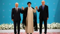 دیدار سران گروه سه جانبه - روند آستانه - در تهران