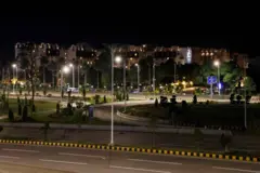 Serena Hotel à noite