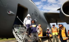 Bakin haure na sauka daga jirgin sama