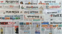 ঢাকা থেকে প্রকাশিত সংবাদপত্র