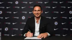 Frank Lampard yasubiye mu ikipe yakiniye mu gihe cy'imyaka 13