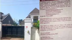 Ọkan lara ilegbe ti wọn lẹ iwe mọ ni Akure