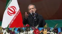 الرئيس الإيراني مسعود بزشكيان