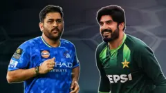 उस्मान तारिक़ और एमएस धोनी