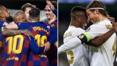 Barcelona ve Real Madrid şampiyonluk mücadelesi verecek.