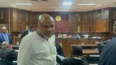 Nnamdi Kanu for court on Thursday, October 16 2025