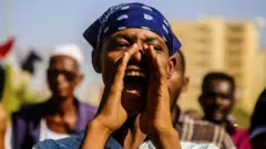 Les Soudanais protestent contre le coup d'État militaire à Khartoum - 17 novembre 2021
