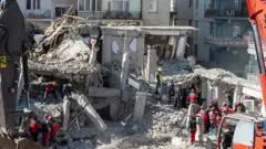 افزایش آمار کشته شدگان زلزله ترکیه