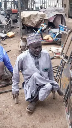 A man living with disability