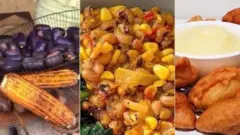 Ọka a hụRụ n'ọkụ, agwa na ọka na akamụ na akara