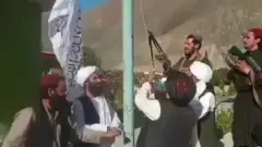 Taliban share video of group's flag being raised in Panjshir