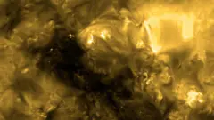 Ultraviolet image of the Sun
