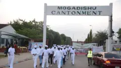 File photo of Mogadishu Cantonement where a bomb explosion happened on Monday, 26 May, 2025.