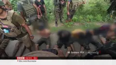 စစ်ကြောင်းတစ်ခုလုံးဖွဲ့စည်းပုံပျက်ပြီး တပ်ဖွဲ့ဝင် အများအပြား ဖမ်းဆီးခံလိုက်ရ