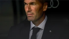 Real Madrid manager Zinedine Zidane