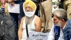 bjp protest